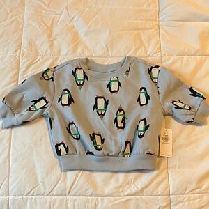 Old Navy 0-3 month Penguin Sweatshirt